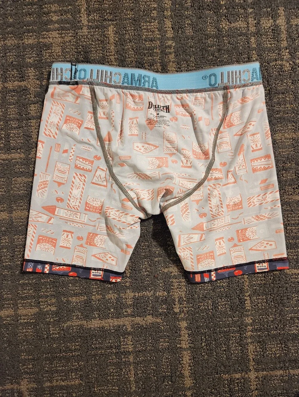 Duluth Trading Men's 3D Bullpen Armachillo Boxer Briefs Sz Medium